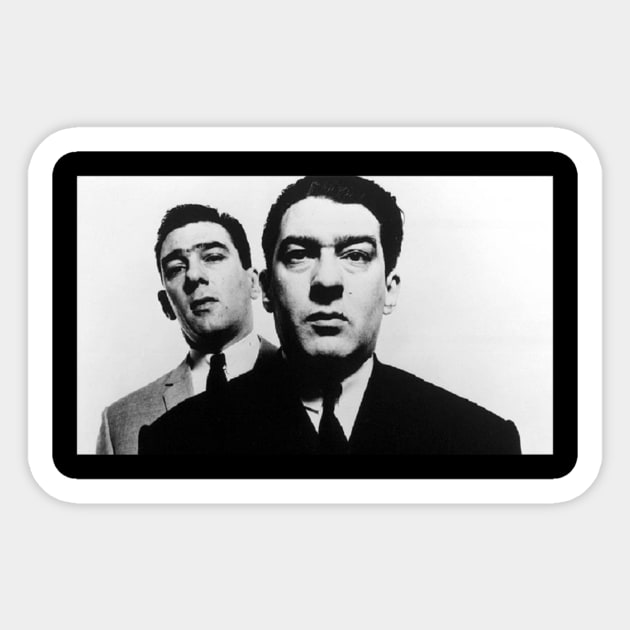 Original Gangsters... The Krays! Sticker by MikeCCD